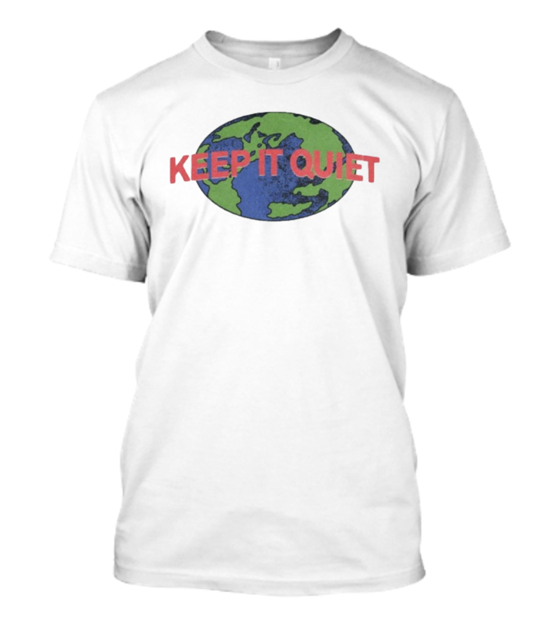 Greyhaven Keep It Quiet Rock N' Roll From Louisville Kentucky World Tour Earth T-Shirt