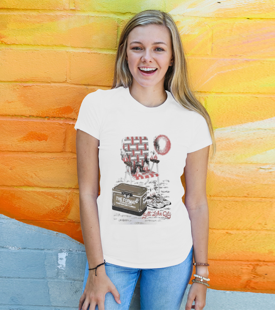 The Format Salt Lake City Apr 11 2026 Picnic Chair Cooler T-Shirt