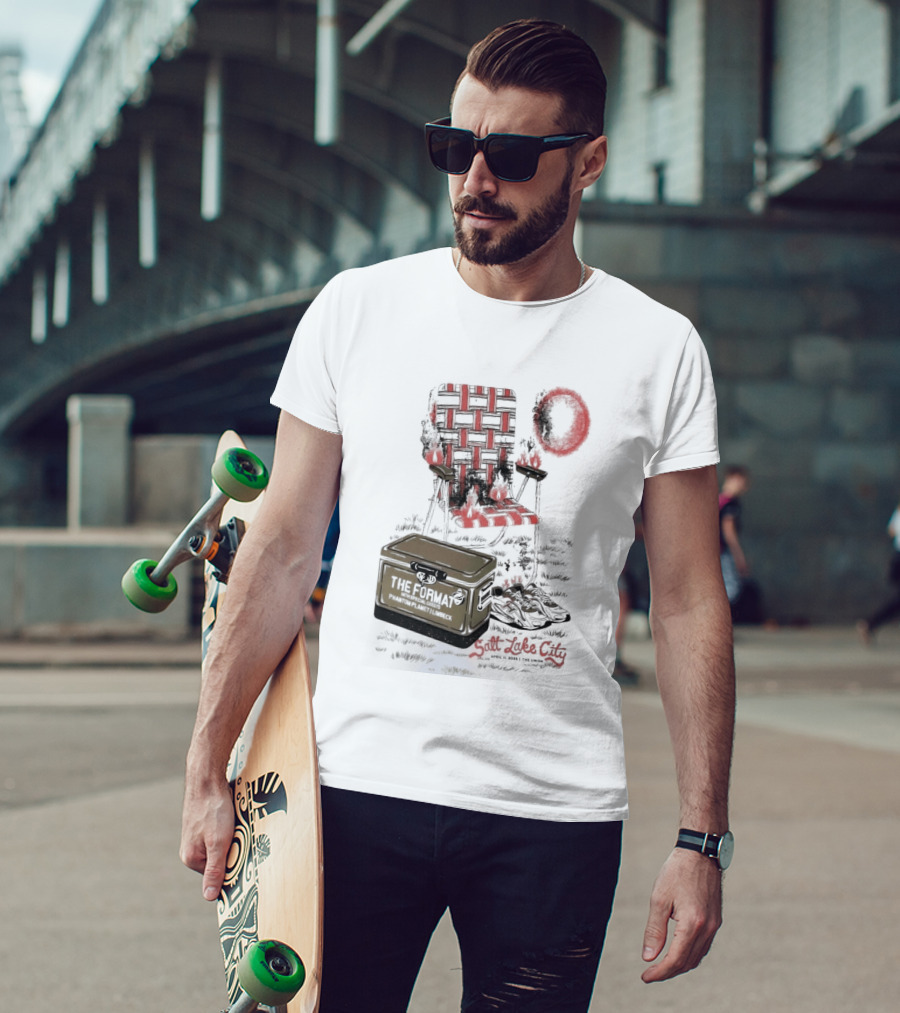 The Format Salt Lake City Apr 11 2026 Picnic Chair Cooler T-Shirt