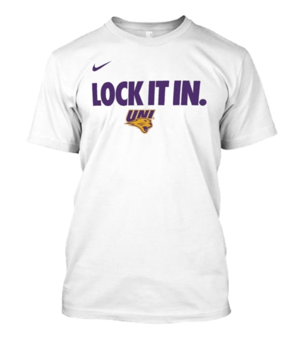 Nike Lock It In UNI Panthers 2026 NCAA March Madness T-Shirt