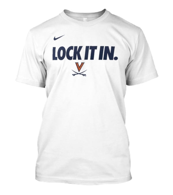 Nike Lock It In Virginia Cavaliers V Logo March Madness 2026 T-Shirt