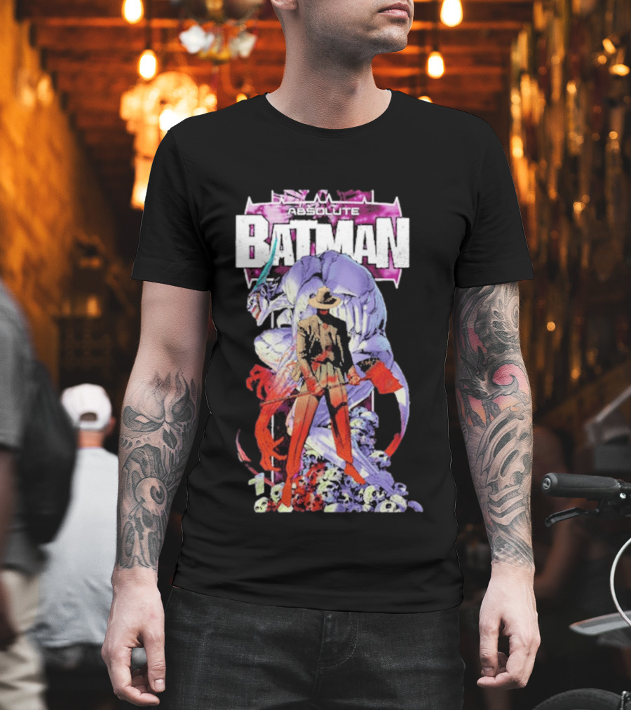 Absolute Batman Featuring Iconic Character And Enigmatic Figure Issue 19 Covers T-Shirt