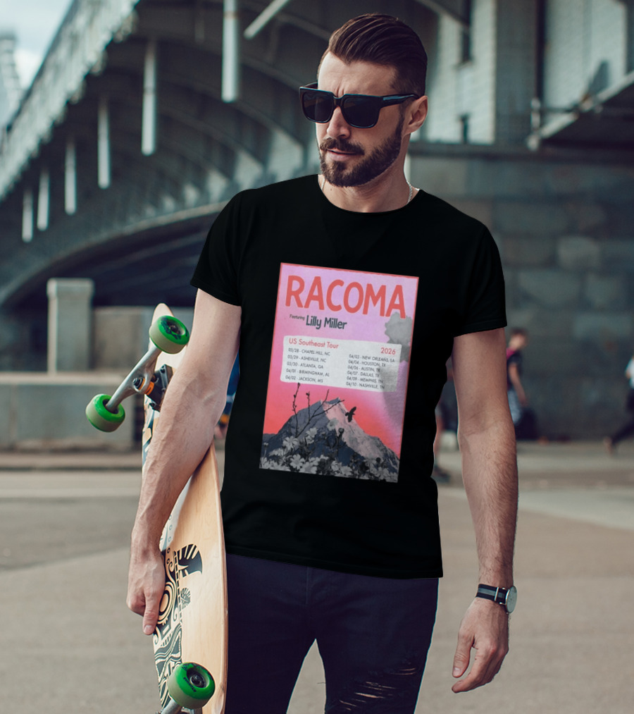 Racoma Ft Lilly Miller US Southeast Tour 2026 T-Shirt