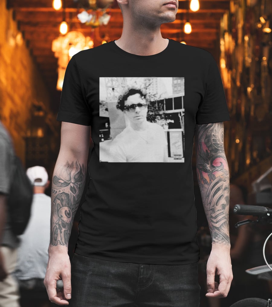 Sweet Action Jack Harlow Black And White Photo Explicit Content T-Shirt