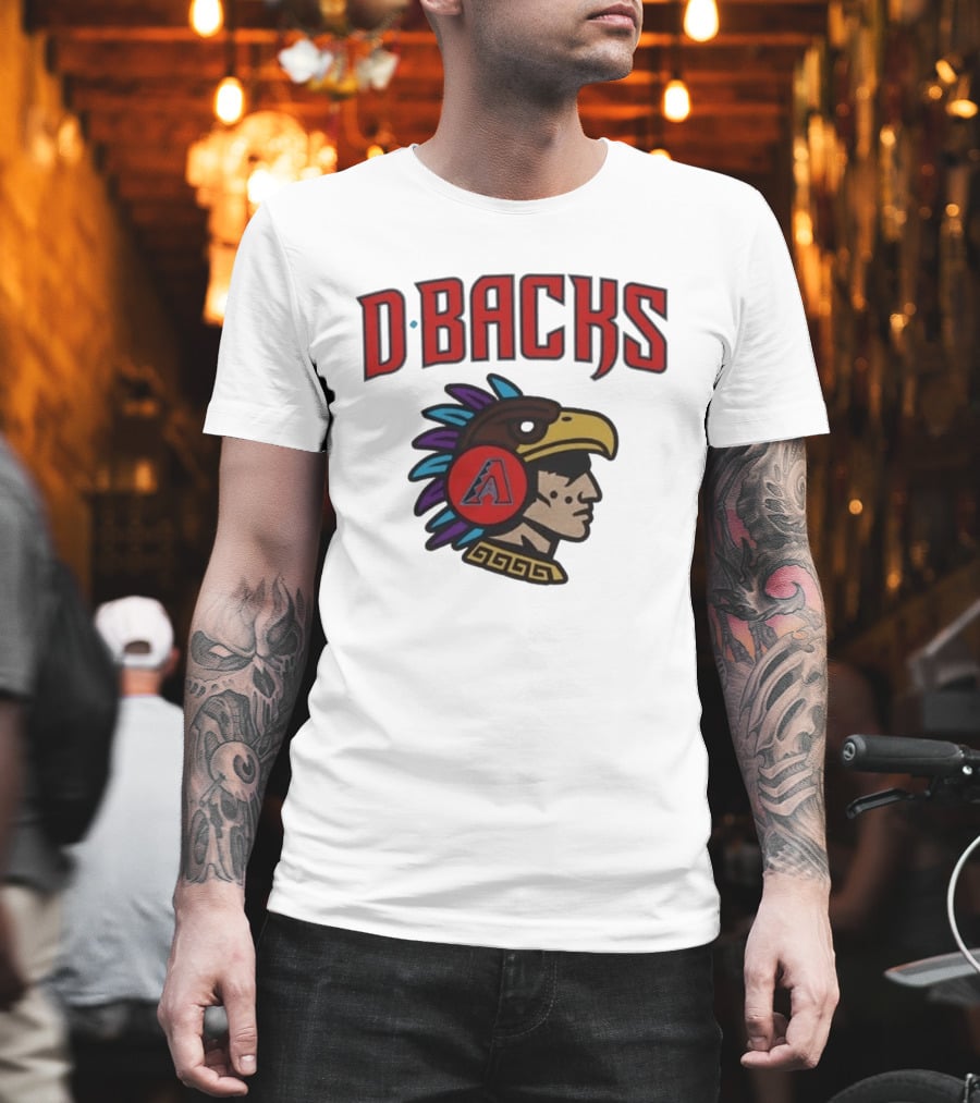 2026 D Backs World Tour Mexico City Series Aztec Baseball T-Shirt