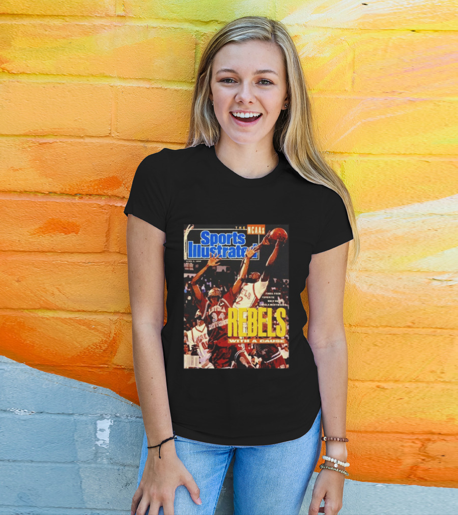 Sports Illustrated NCAA Rebels With A Cause April 1990 Final Four Loyola Marymount T-Shirt
