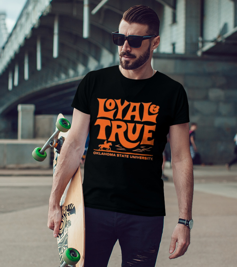 Loyal True Oklahoma State University Cowboy Spirit T-Shirt