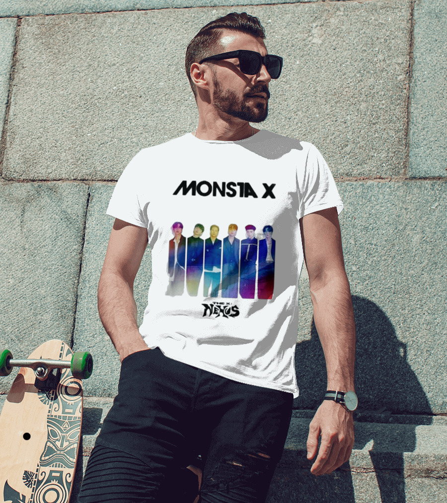 Monsta X Nexus 2026 White T-Shirt