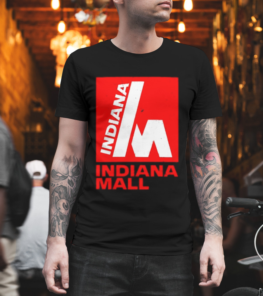 Indiana Mall Indiana PA Vintage Style Red T-Shirt