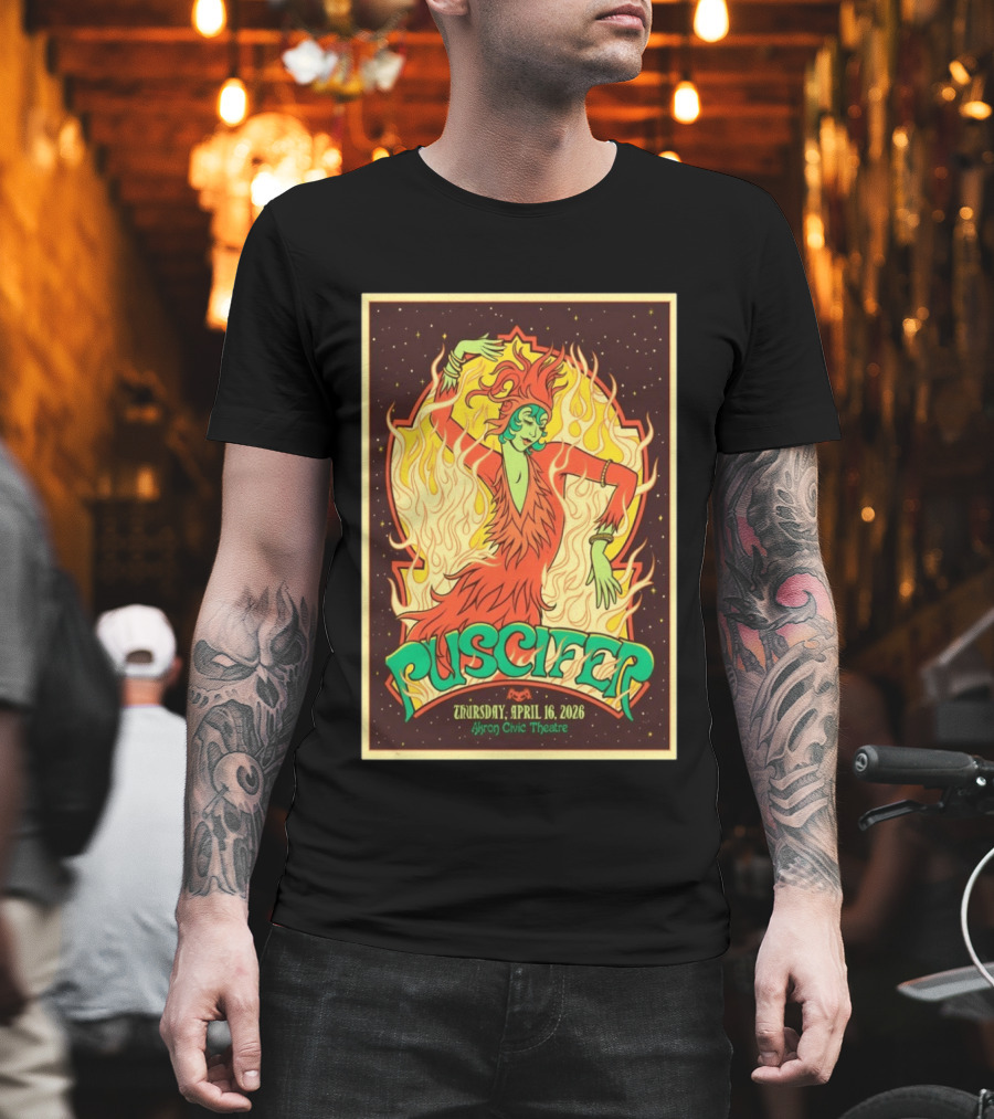 Puscifer Akron Civic Theatre Thursday April 16 2026 T-Shirt