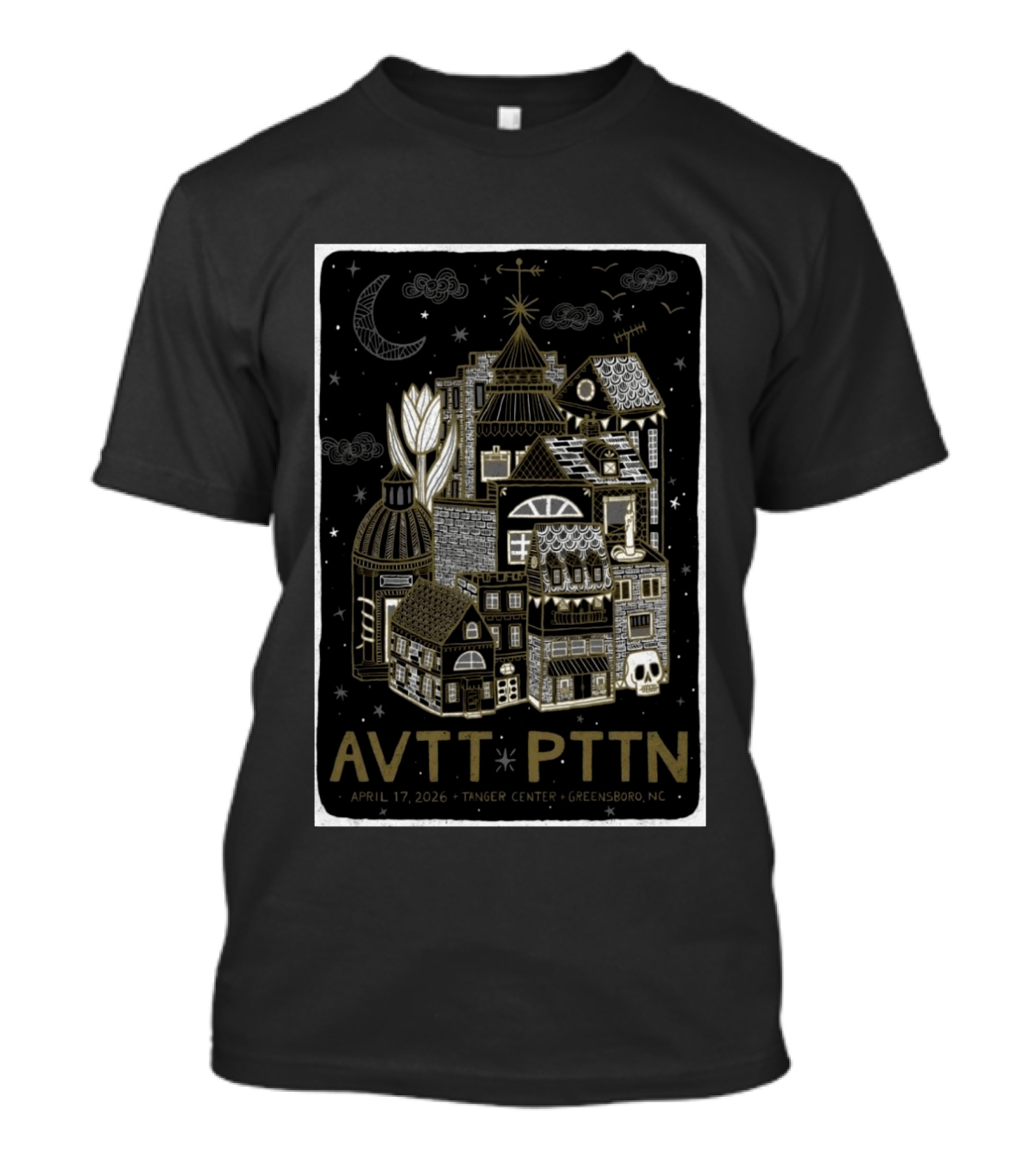 AVTT PTTN April 17 2026 Tanger Center Greensboro NC T-Shirt