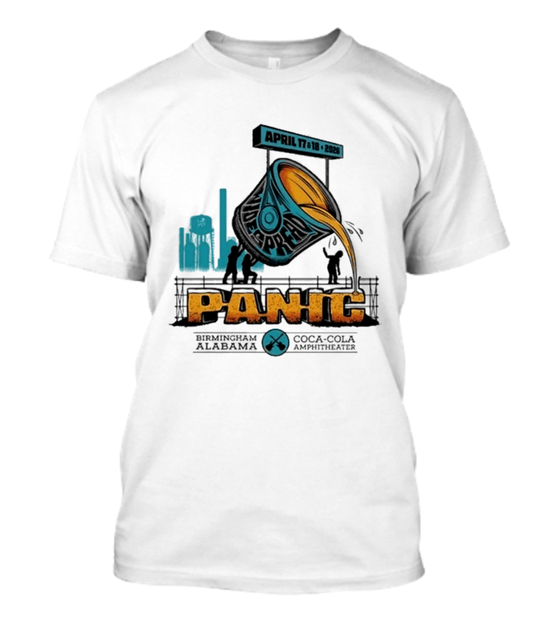 Widespread Panic Coca Cola Amphitheater April 17 18 2026 Event T-Shirt