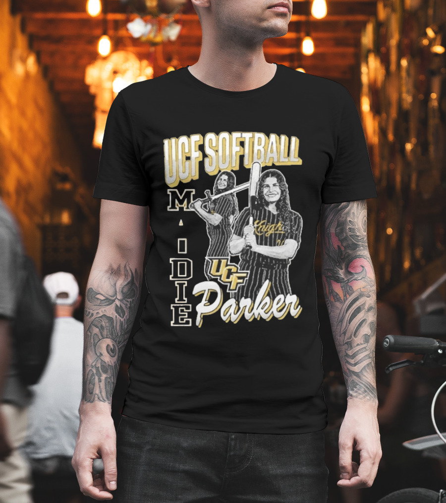 UCF Softball Maddie Parker Knights Player M Parker UCF T-Shirt