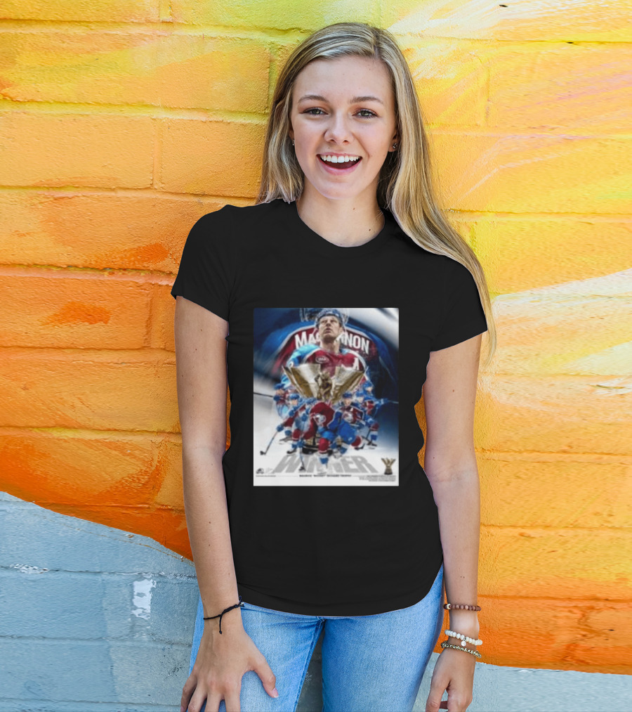 Nathan Mackinnon Winner 2026 Rocket Richard Trophy Colorado Hockey Team T-Shirt