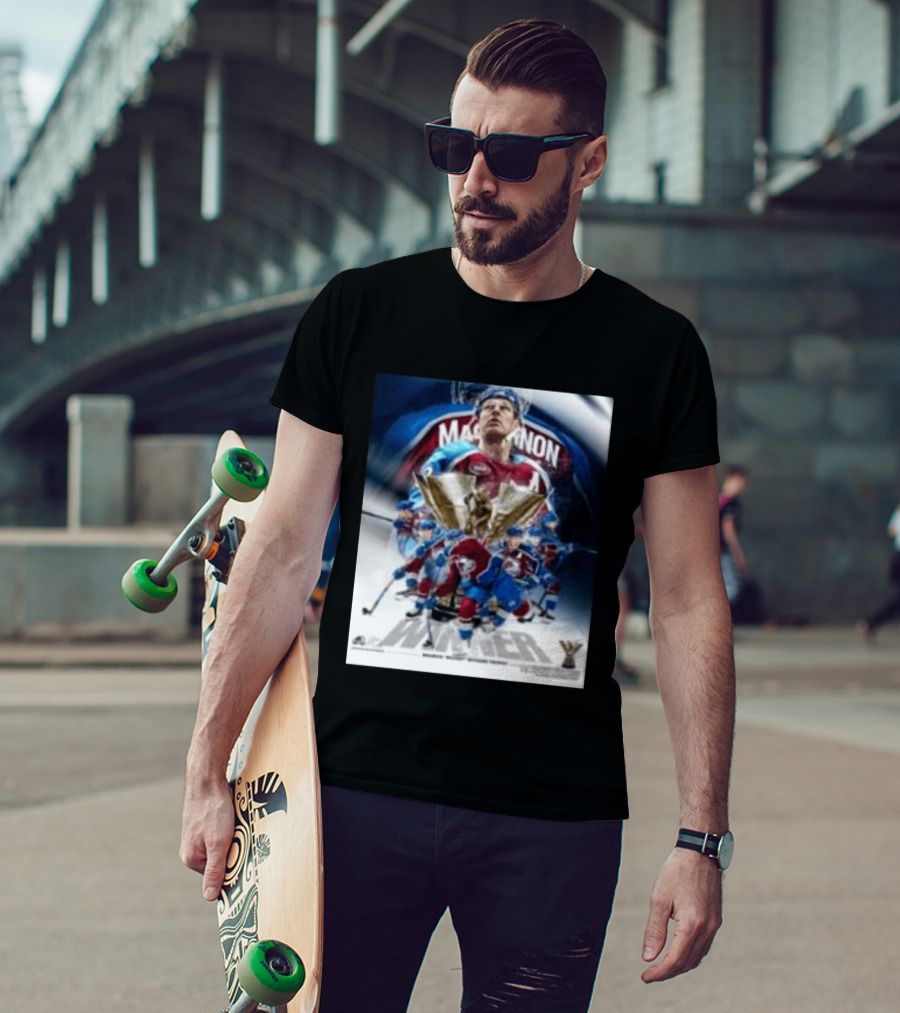 Nathan Mackinnon Winner 2026 Rocket Richard Trophy Colorado Hockey Team T-Shirt