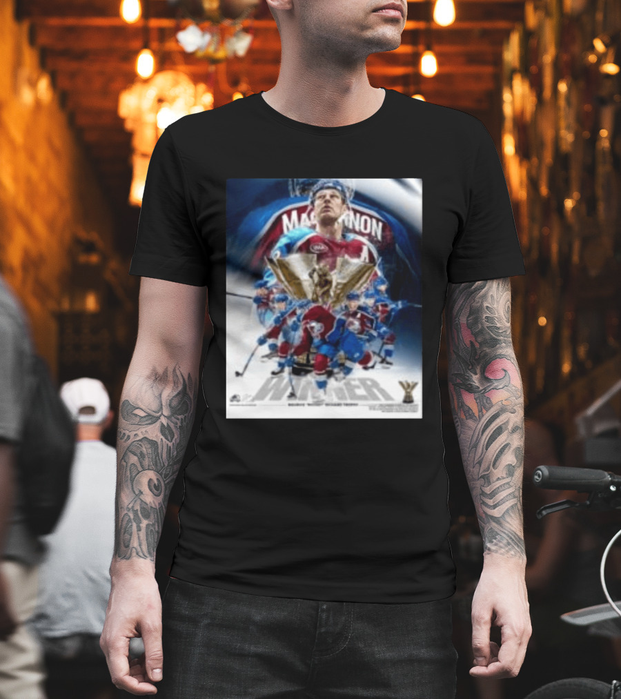 Nathan Mackinnon Winner 2026 Rocket Richard Trophy Colorado Hockey Team T-Shirt