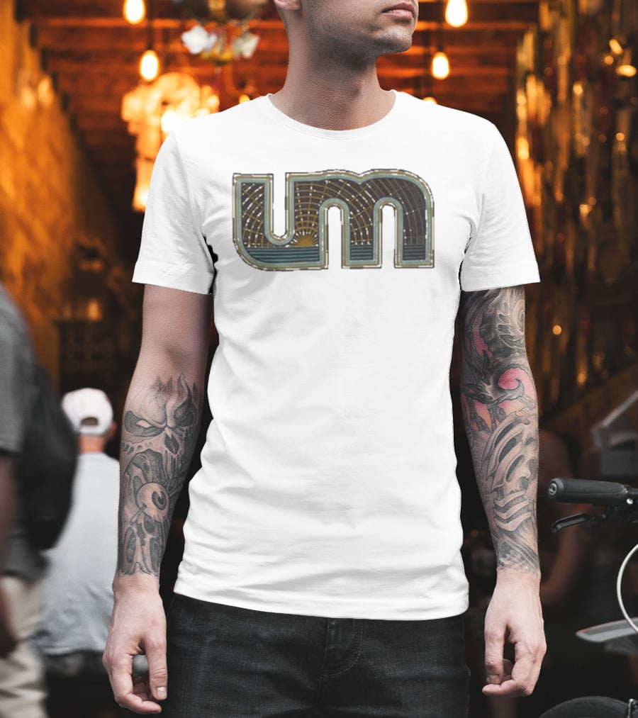 Umphrey's McGee UM Lightcycle Run Retro Sunset T-Shirt
