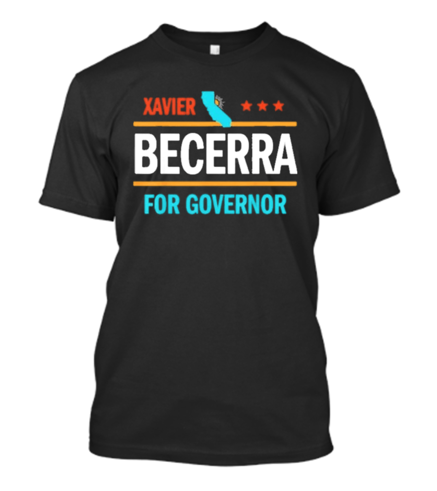 Xavier Becerra California Campaign 2026 Governor Election T-Shirt