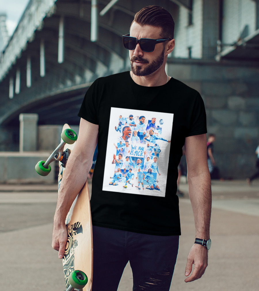 Coventry City Football Club We Are Back Celebration Players Team Unity T-Shirt