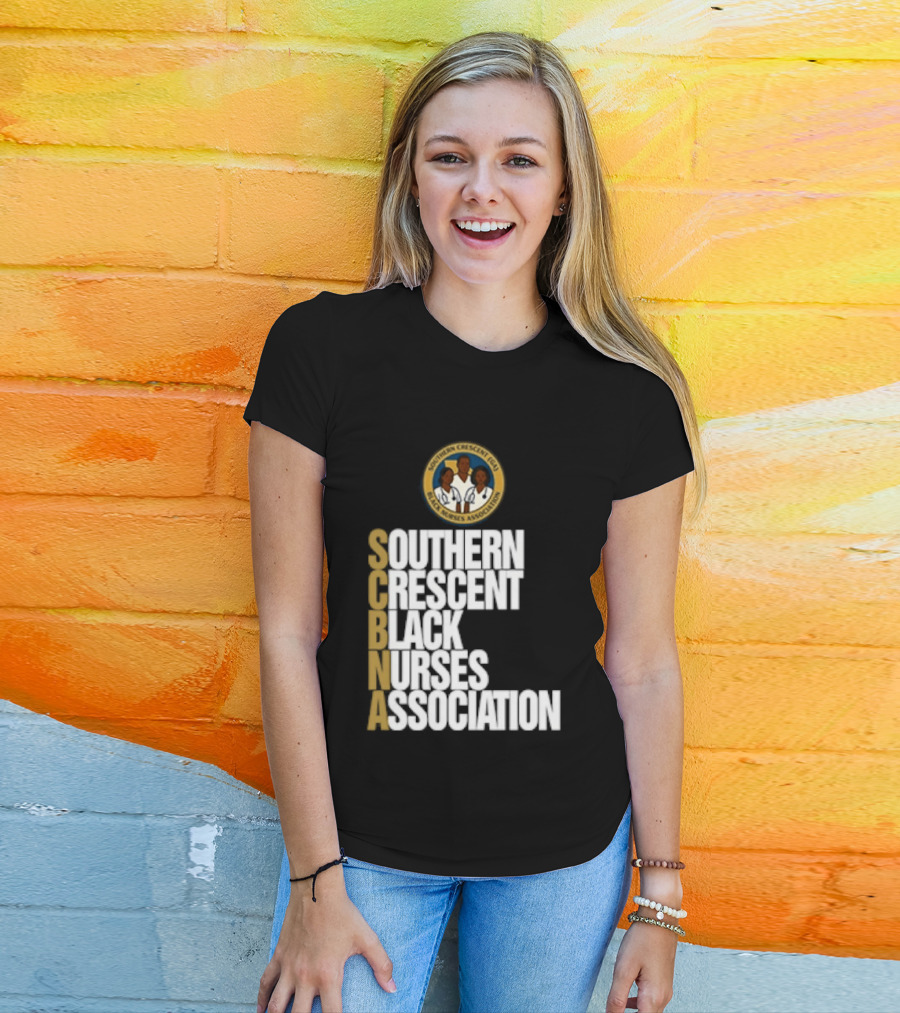 Southern Crescent Black Nurses Association Diversity Unity Healthcare Community T-Shirt
