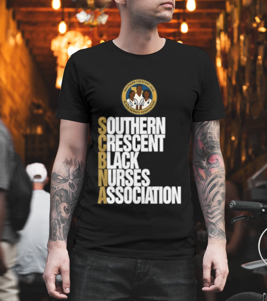 Southern Crescent Black Nurses Association Diversity Unity Healthcare Community T-Shirt