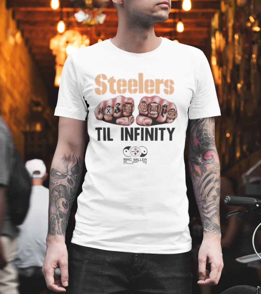 Steelers Til Infinity Mac Miller Most Dope Fists T-Shirt