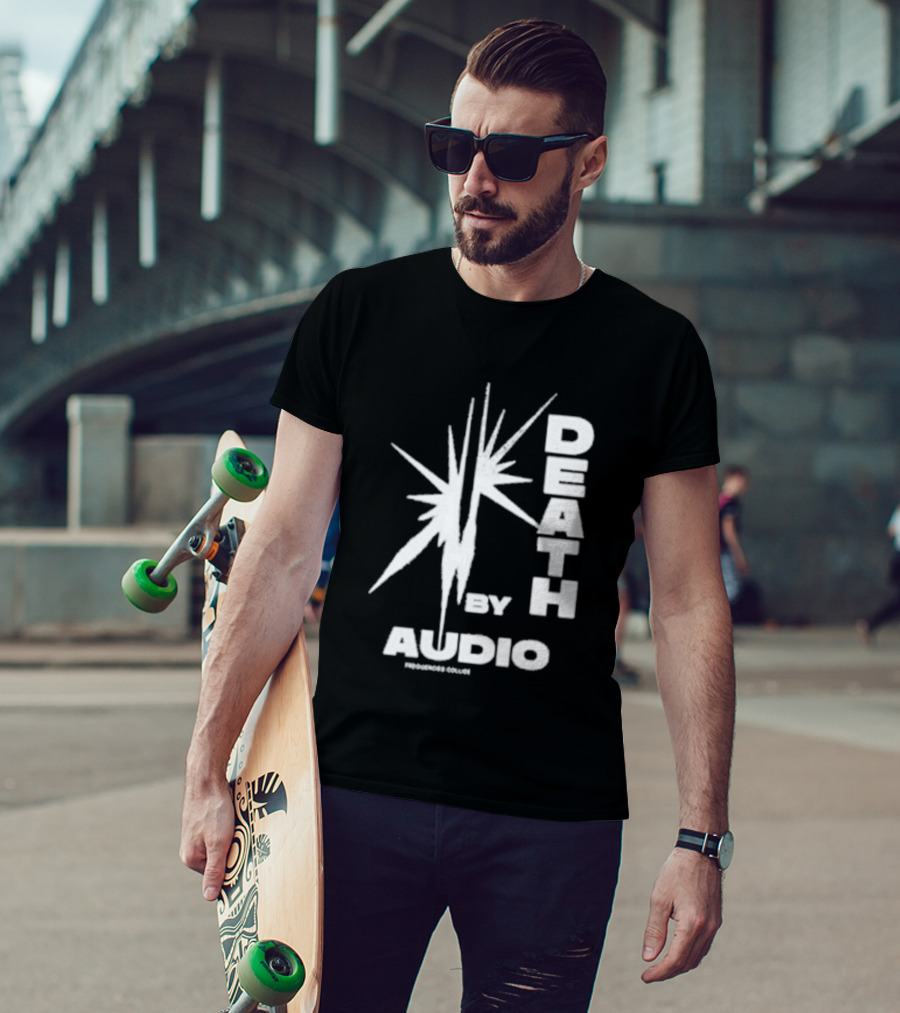Death By Audio Frequencies Collide Burst T-Shirt