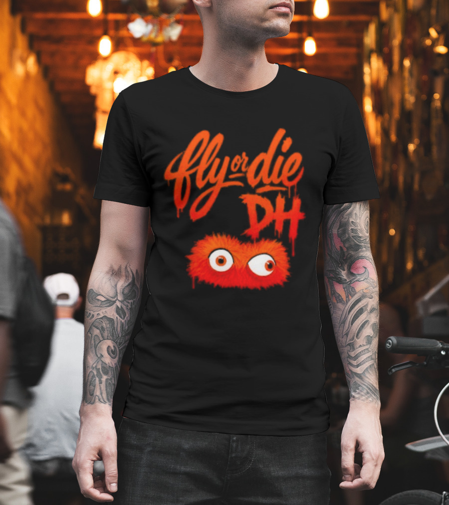 Fly Die DH Gritty Eyes Philadelphia Flyers T-Shirt