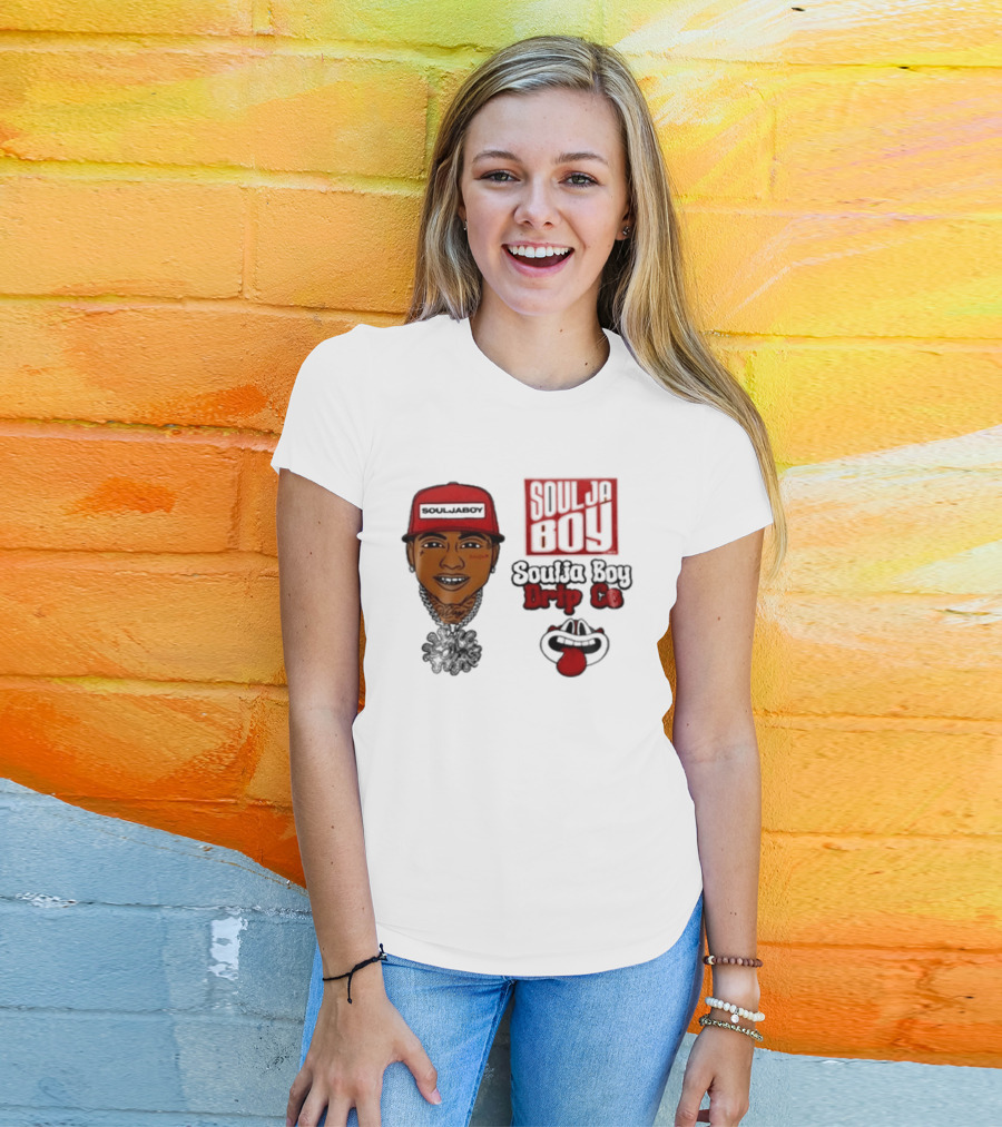 Soulja Boy Drip Co Tour 2026 Grills And Hat Collection T-Shirt