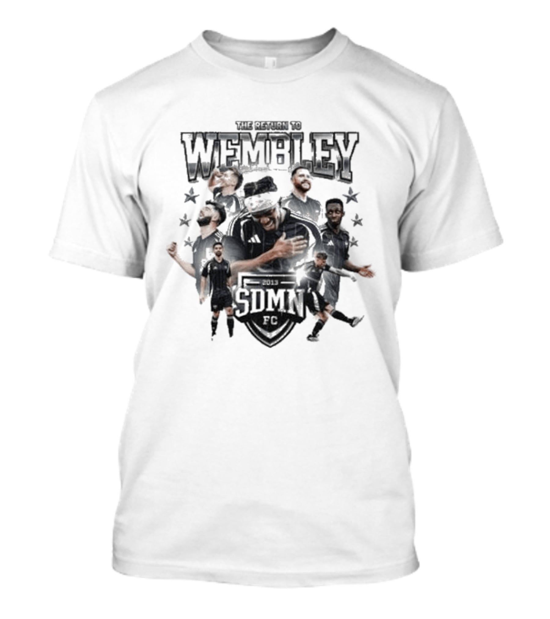 The Return To Wembley Sdmn Fc Star Players T-Shirt