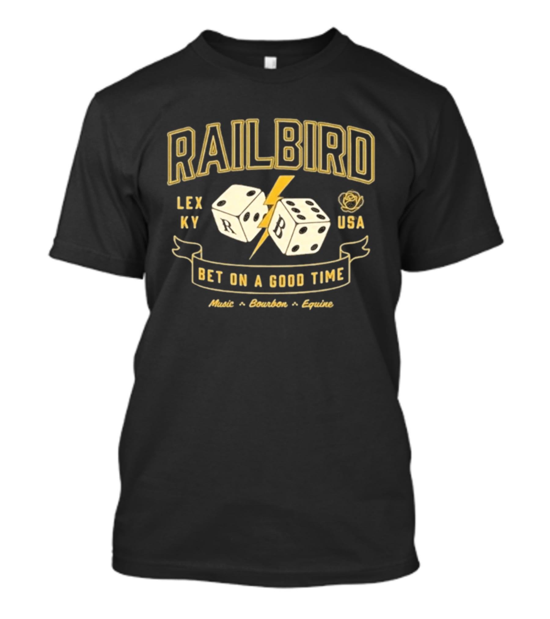Railbird Festival The Infield At Red Mile In Lexington KY June 6 7 2026 Bet On A Good Time Music Bourbon Equine Lex KY USA T-Shirt