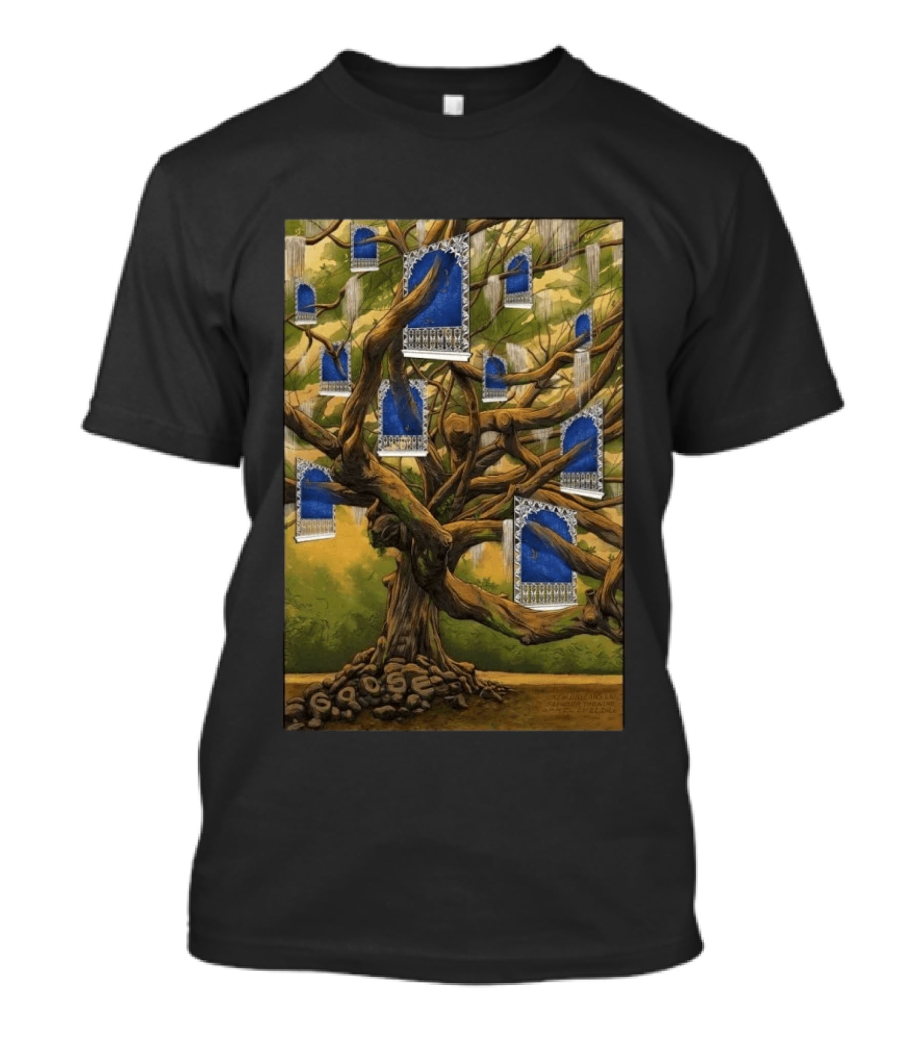 Goose Saenger Theatre April 21 22 2026 New Orleans LA Tree T-Shirt