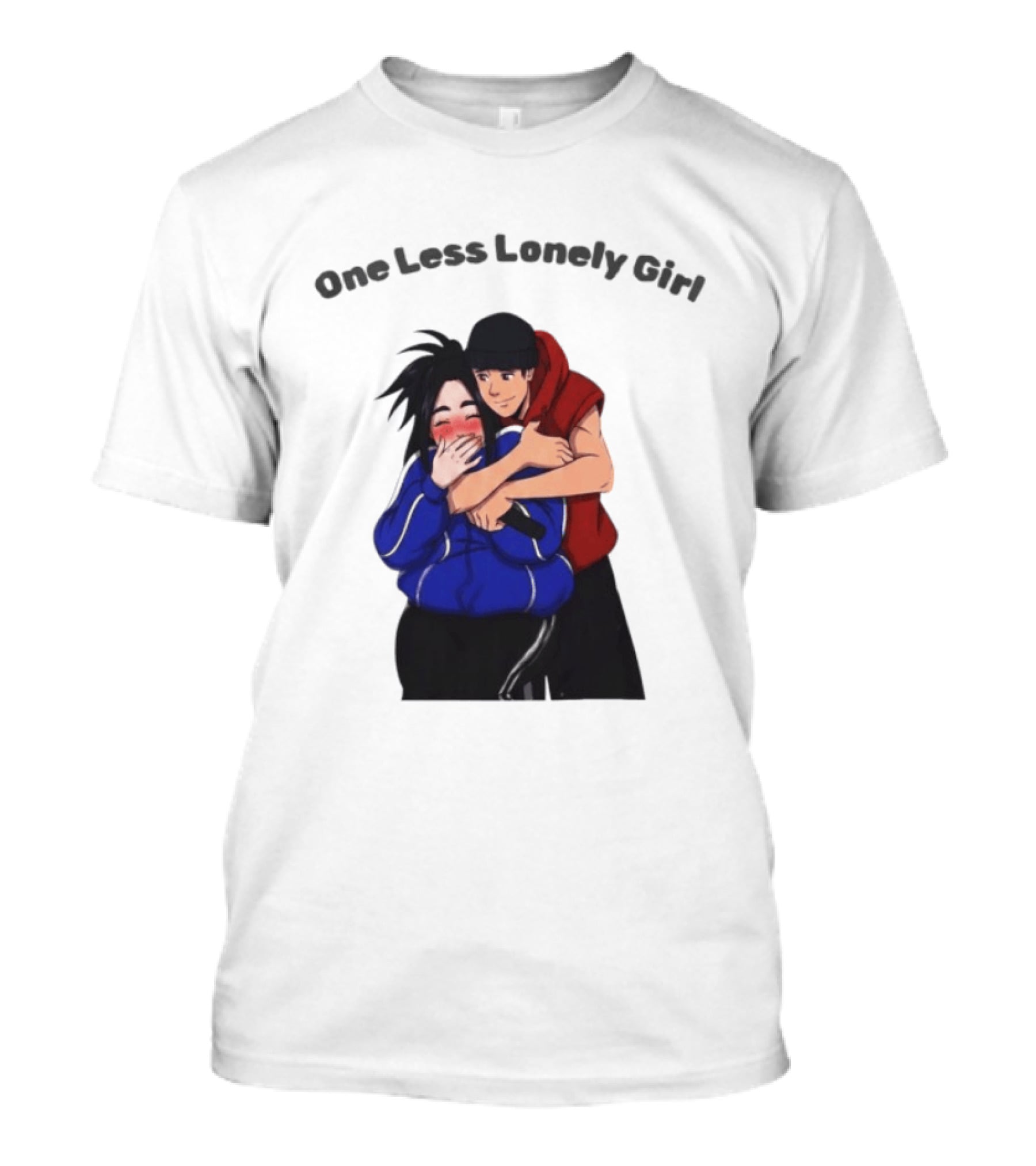 One Less Lonely Girl Justin Bieber Billie Eilish Coachella Hug 2026 T-Shirt