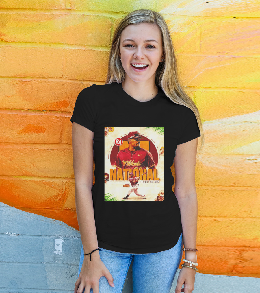 Andrey Martinez Wildcats National Team Of The Week Bethune Cookman T-Shirt