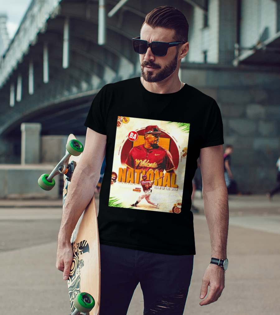 Andrey Martinez Wildcats National Team Of The Week Bethune Cookman T-Shirt