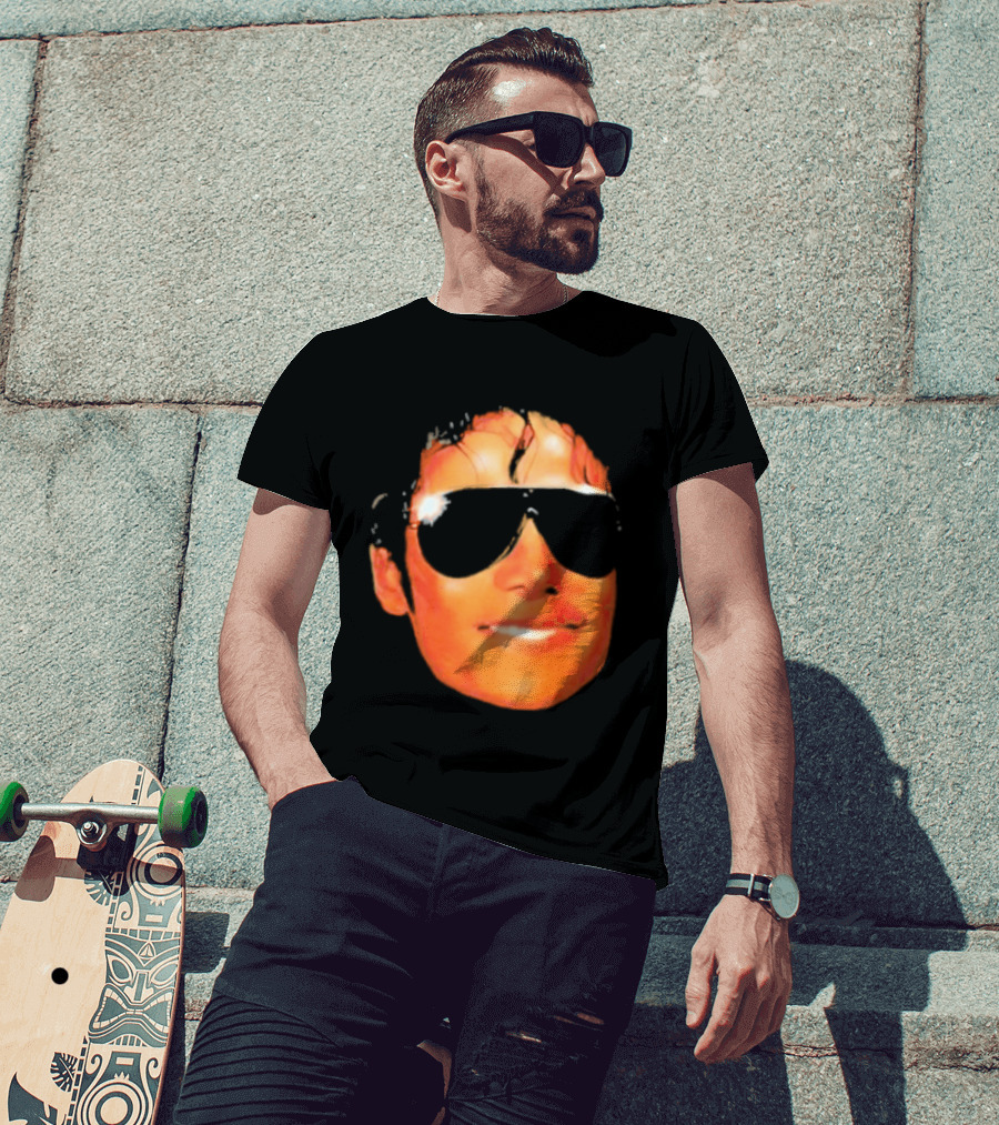 Godfrey Jackson Face With Sunglasses T-Shirt
