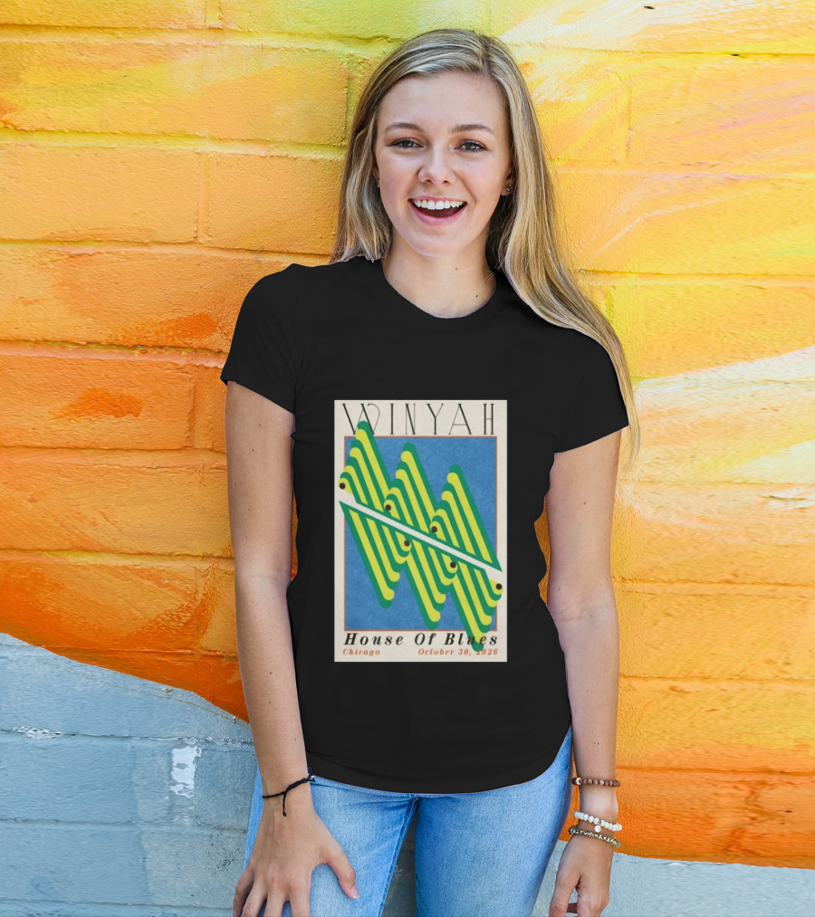 Winyah House Of Blues Chicago October 30 2026 T-Shirt