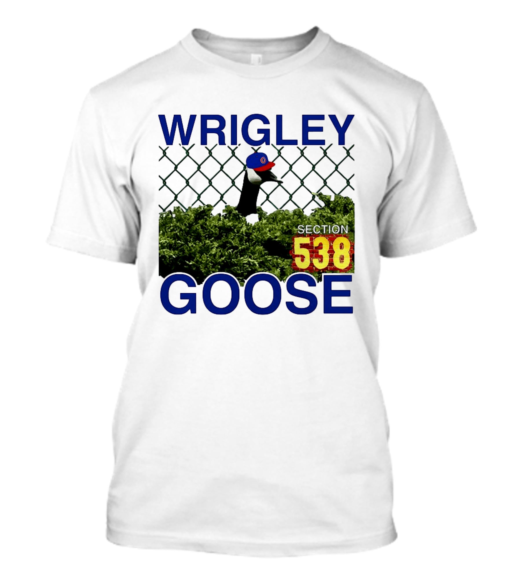 Wrigley Goose Section 538 Chicago Cubs MLB T-Shirt