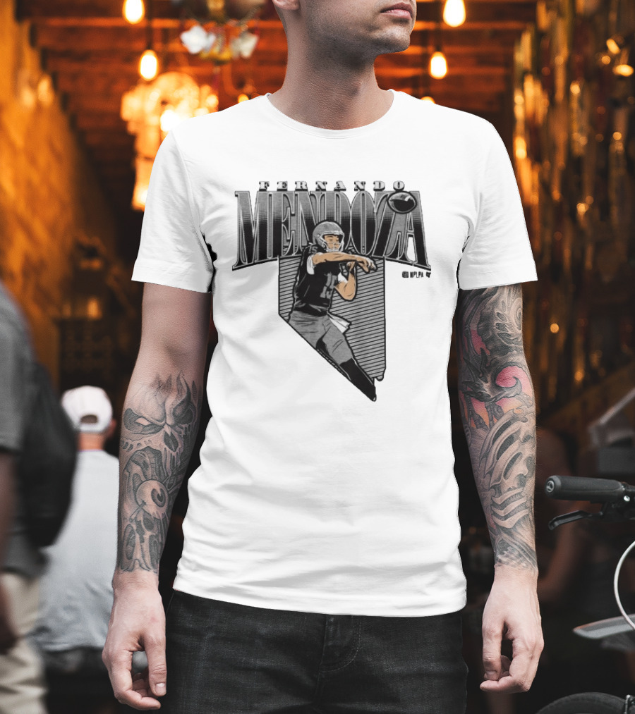 Fernando Mendoza State Star Football Quarterback Remix T-Shirt