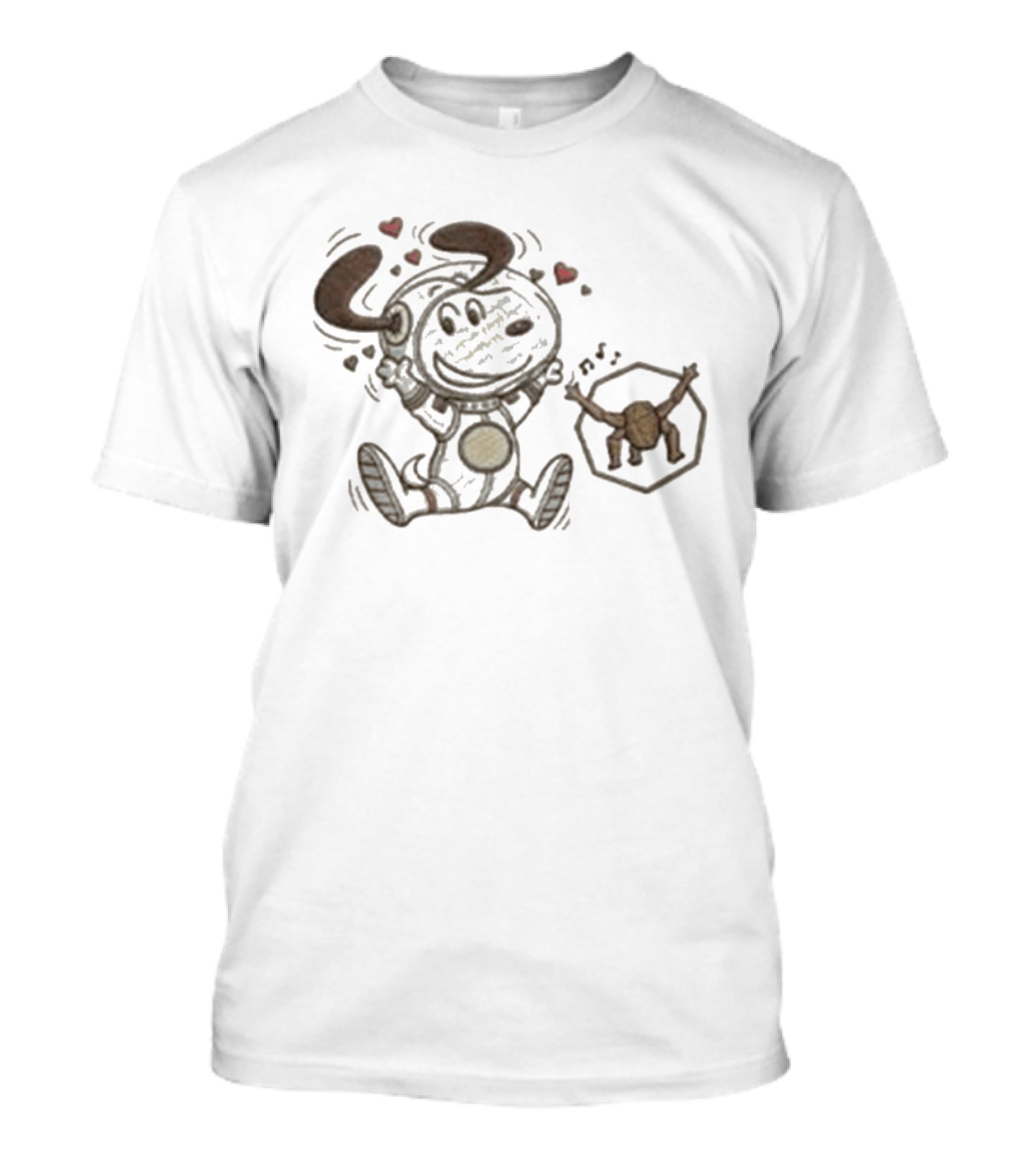 Project Hail Mary Rocky Amaze Dog Embroidered Alien Creature T-Shirt