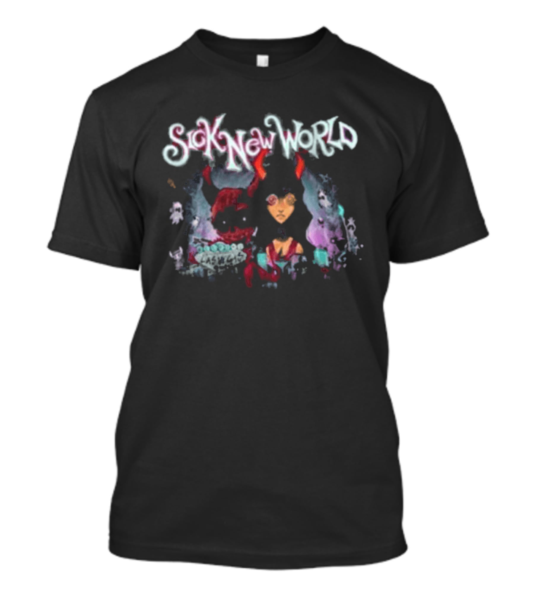 Sick New World Las Vegas Festival 2026 Red Devil April 25 Festival Grounds T-Shirt