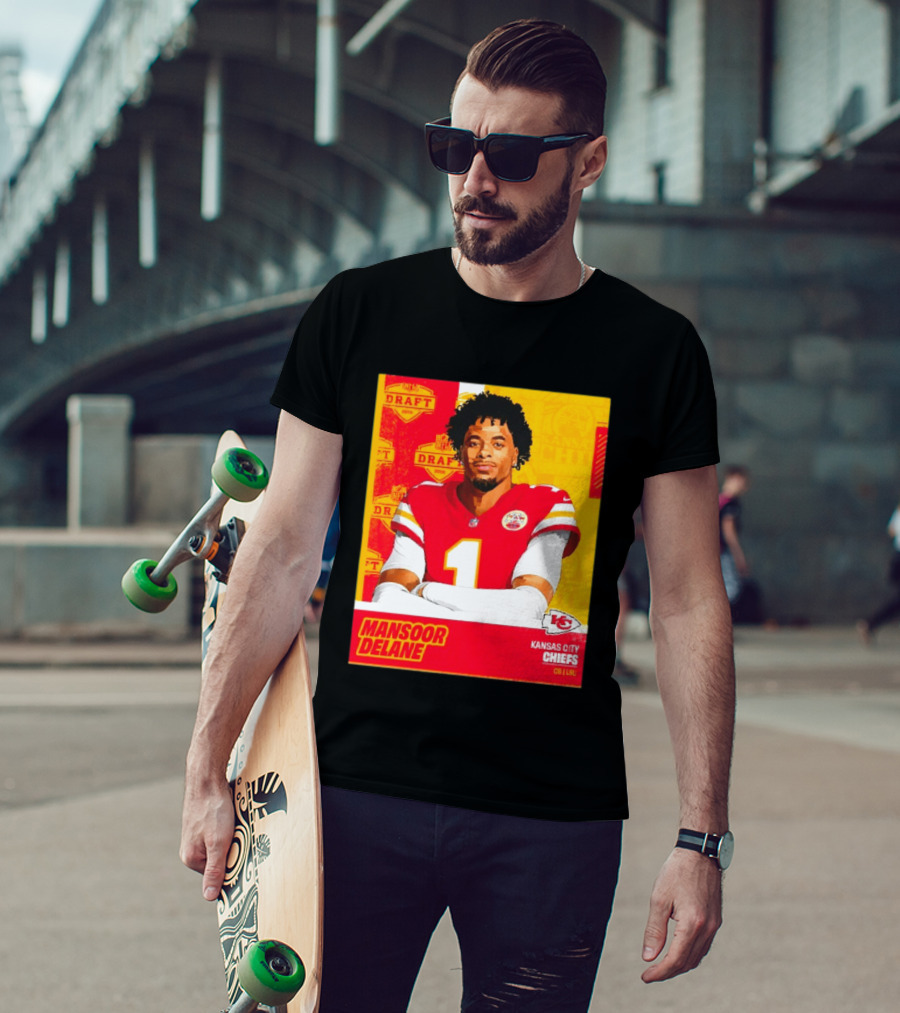 Mansoor Delane Kansas City Chiefs Draft 2026 NFL CB LSU T-Shirt