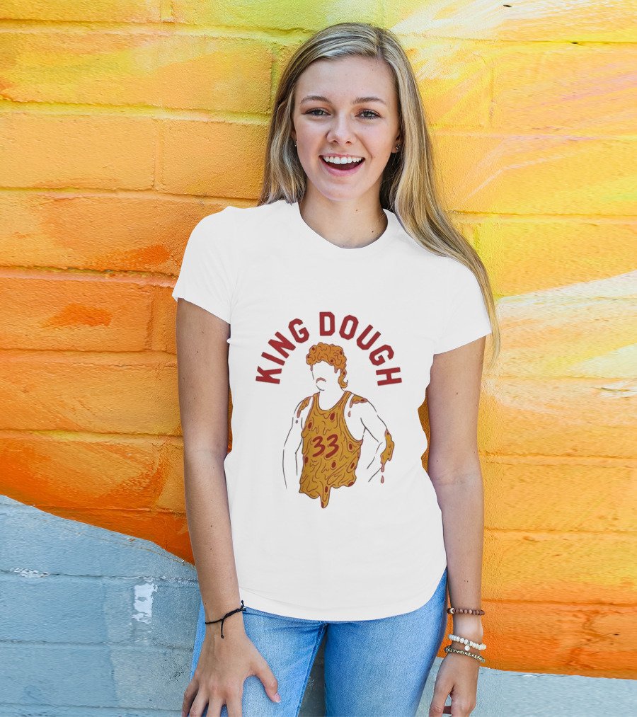 King Dough 33 Pizza Basketball T-Shirt