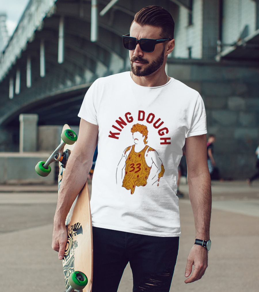King Dough 33 Pizza Basketball T-Shirt