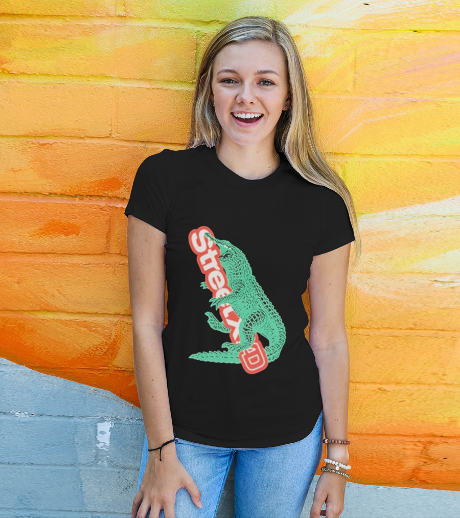 StreetxAD Basilik Gator Vintage Crocodile T-Shirt