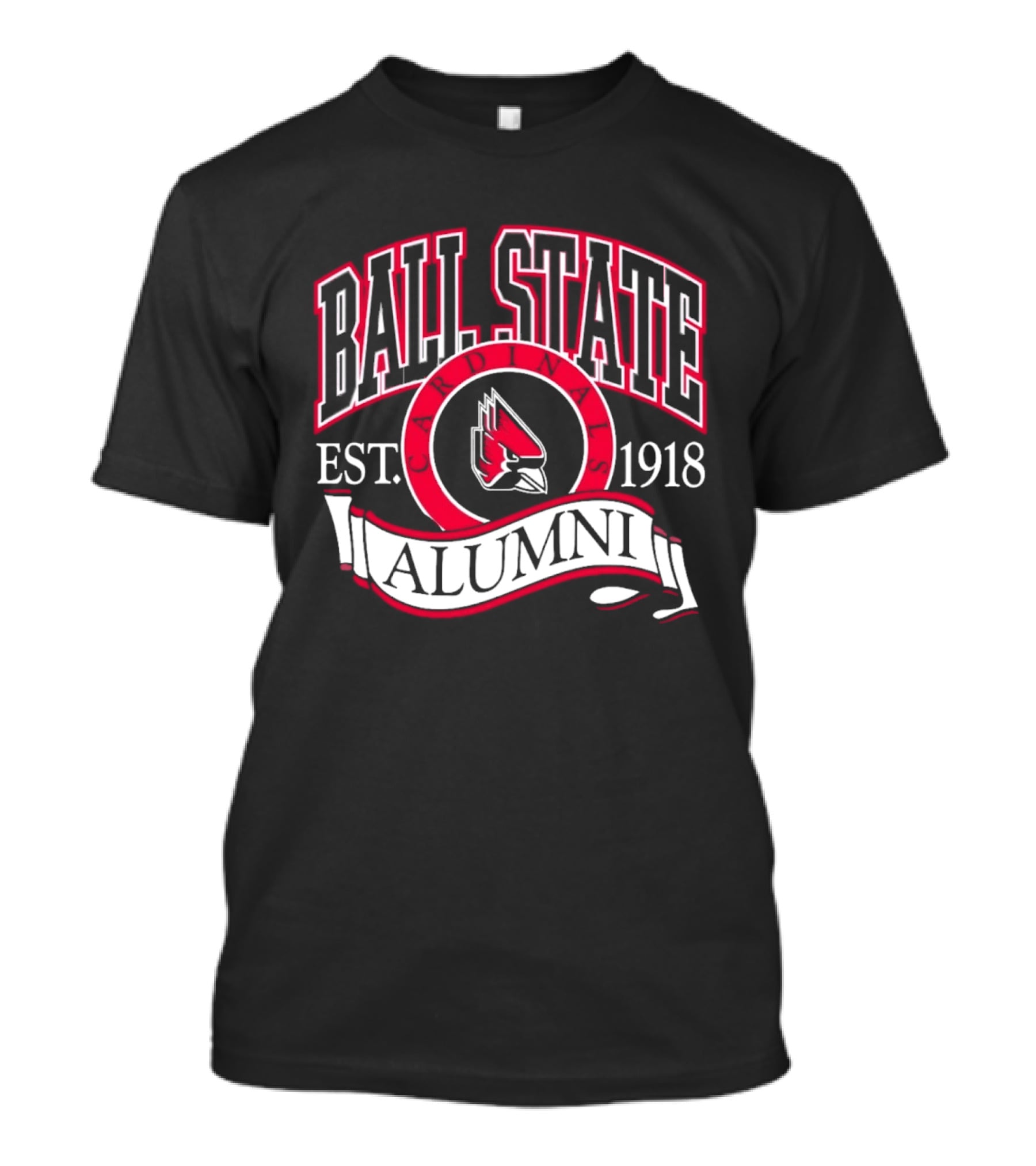 Ball State University Alumni Est. 1918 Cardinal T-Shirt