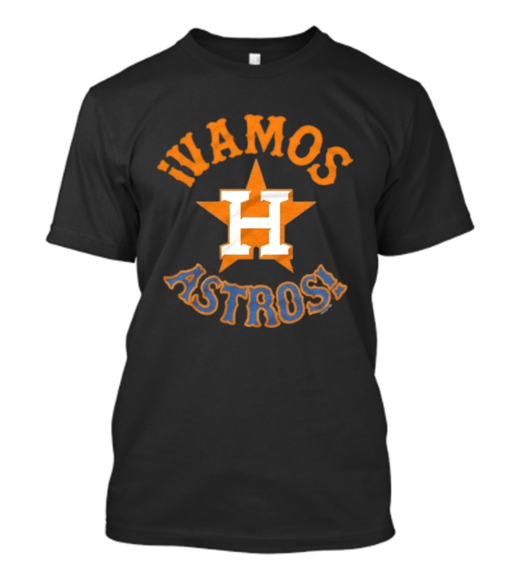 Houston Astros Vamos Astros MLB Star Logo Team Spirit T-Shirt