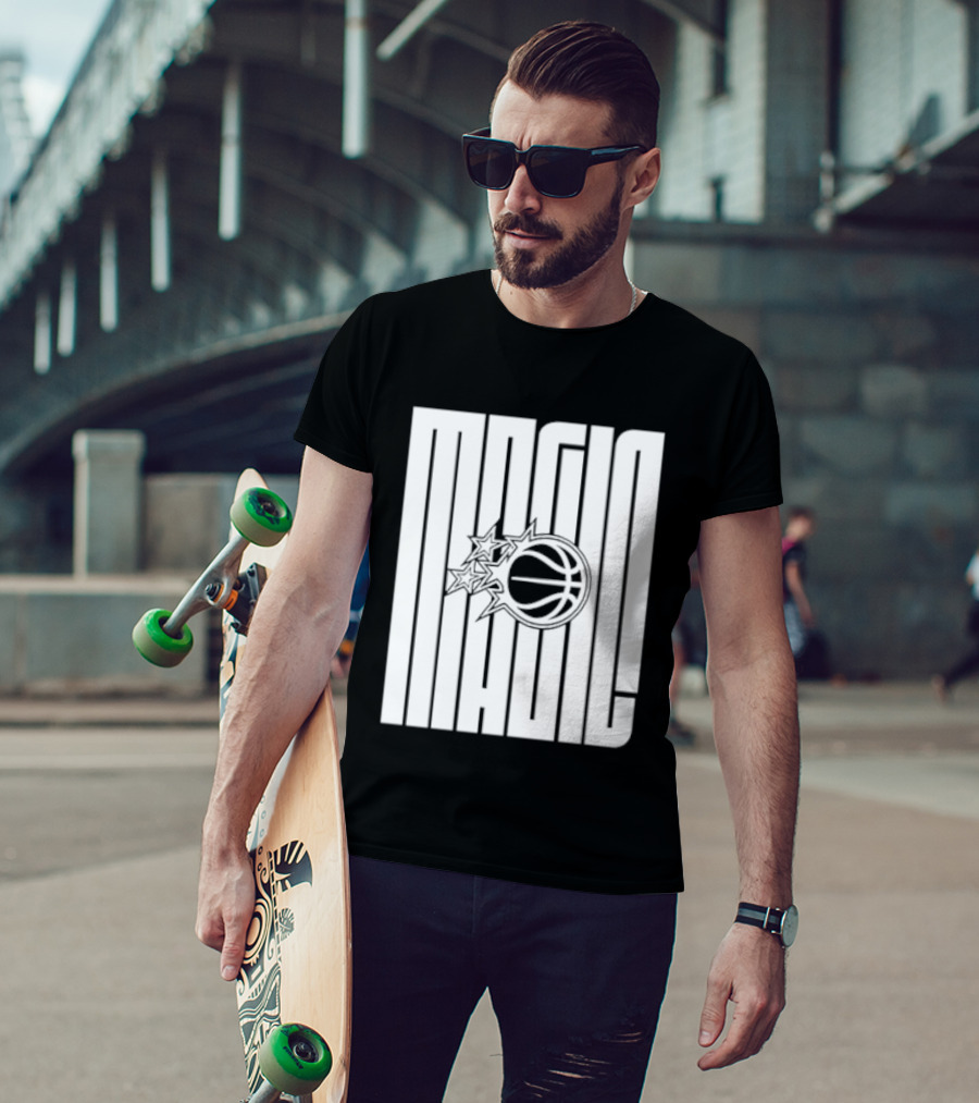 Orlando Magic Basketball Team Logo NBA Merchandise T-Shirt