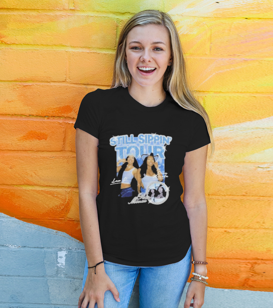 Pour Minds Still Sippin Tour Lex P Drea Nicole T-Shirt