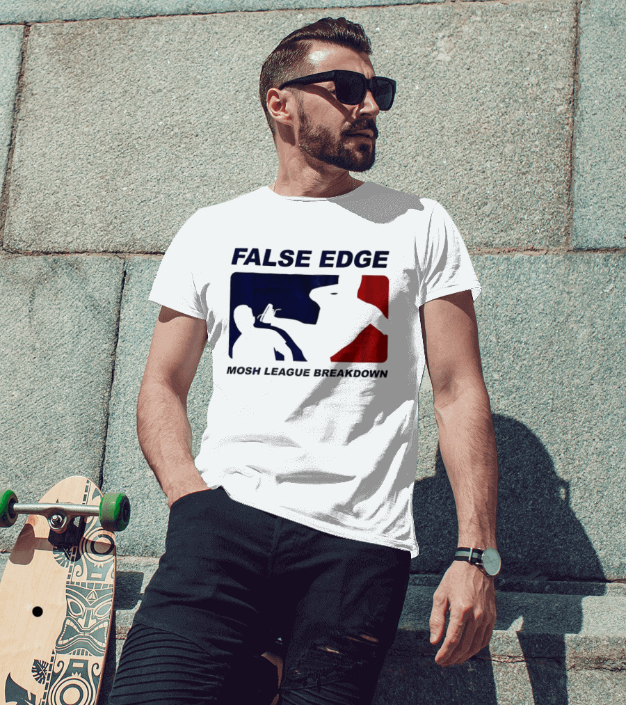False Edge Mosh League Breakdown Silhouette Action T-Shirt
